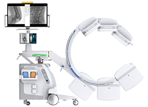 医用X线机的C形臂设计在临床应用中有什么优势?