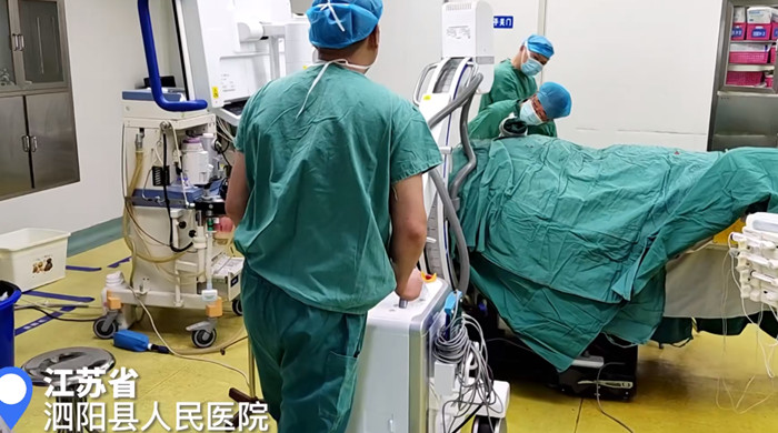 一体式平板C形臂在泗阳县人民医院投入使用 一体式平板C形臂在泗阳县人民医院投入使用