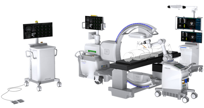三维C臂与骨科导航机器人配合应用 三维C臂与骨科导航机器人配合应用