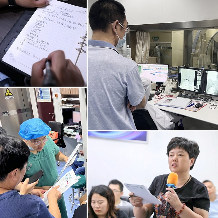 介入培训班学员理论学习+医院手术观摩 介入培训班学员理论学习+医院手术观摩